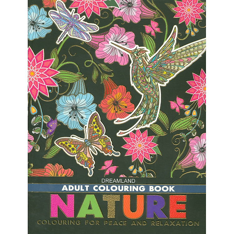 Nature – Adults Colouring Book (Thiên Nhiên)