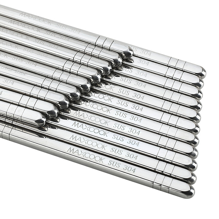 Bộ 10 Đôi Đũa Inox Maxcook MCPJ-GK10A