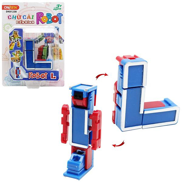 Mua Đồ Chơi Lắp Ráp Robot Chữ Cái L Chính hãng Ưu đãi - Hình ảnh 2