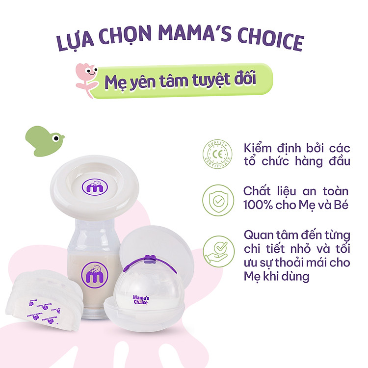 Mua Combo Cốc & Phễu Hứng Sữa Mama's Choice Giá tốt - Hình ảnh 3