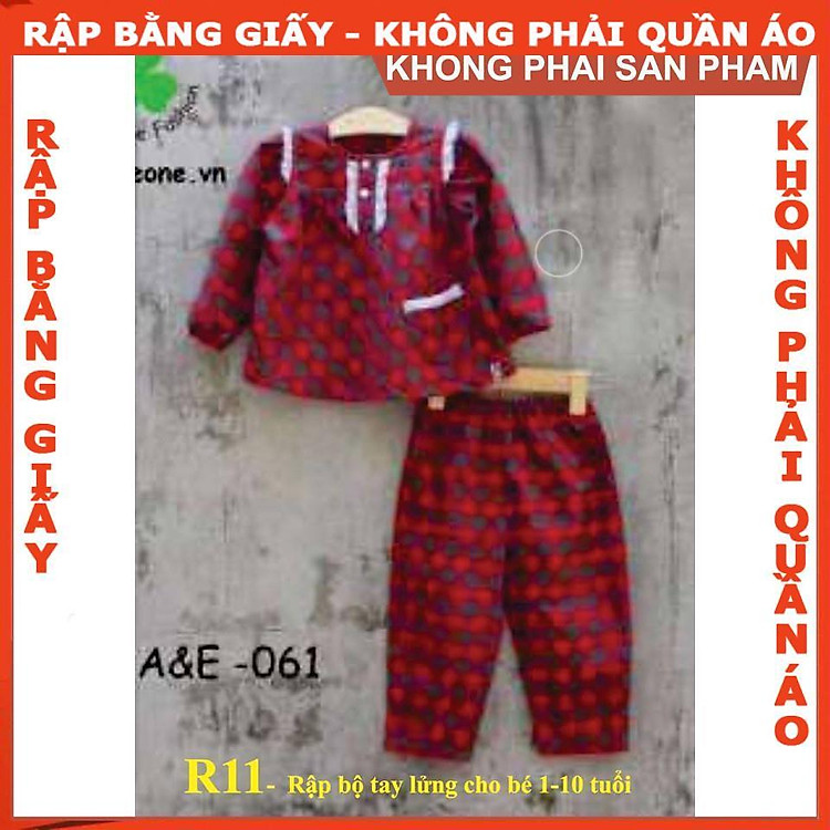 Rập giấy A0 mã R11 (BẢN VẼ) (5 chiếc)