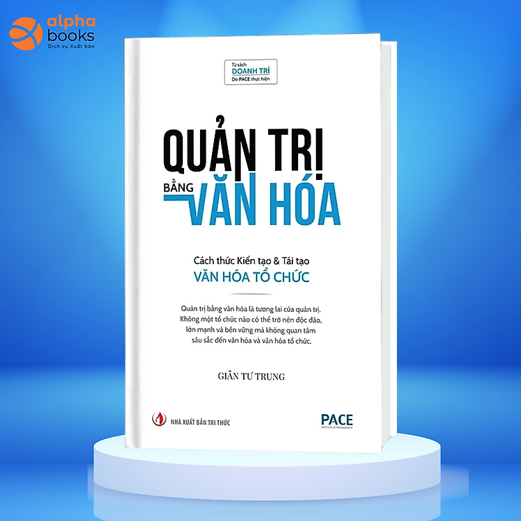 Quản Trị Bằng Văn Hóa – Cách thức Kiến tạo & Tái tạo Văn hóa Tổ chức