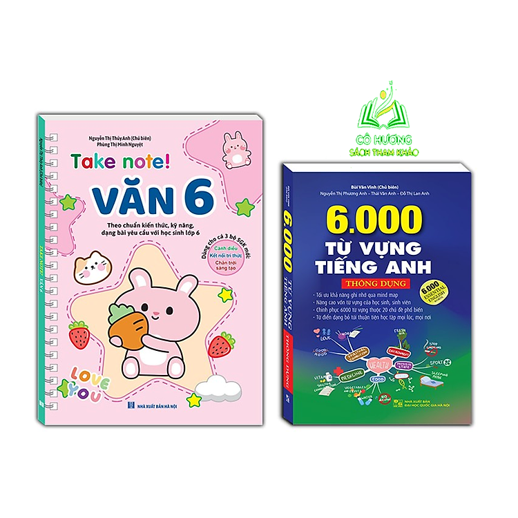TAKE NOTE! Văn 6 và 6000 Từ Vựng Tiếng Anh Thông Dụng