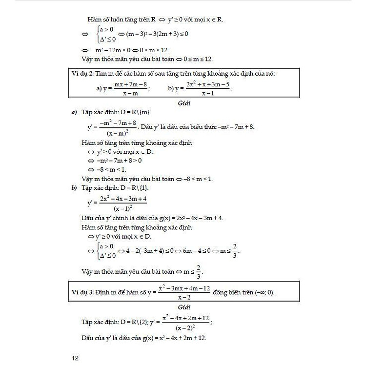 Kĩ Thuật Giải Nhanh Bài Toán Hay Và Khó Giải Tích Lớp 12 - Ảnh 6