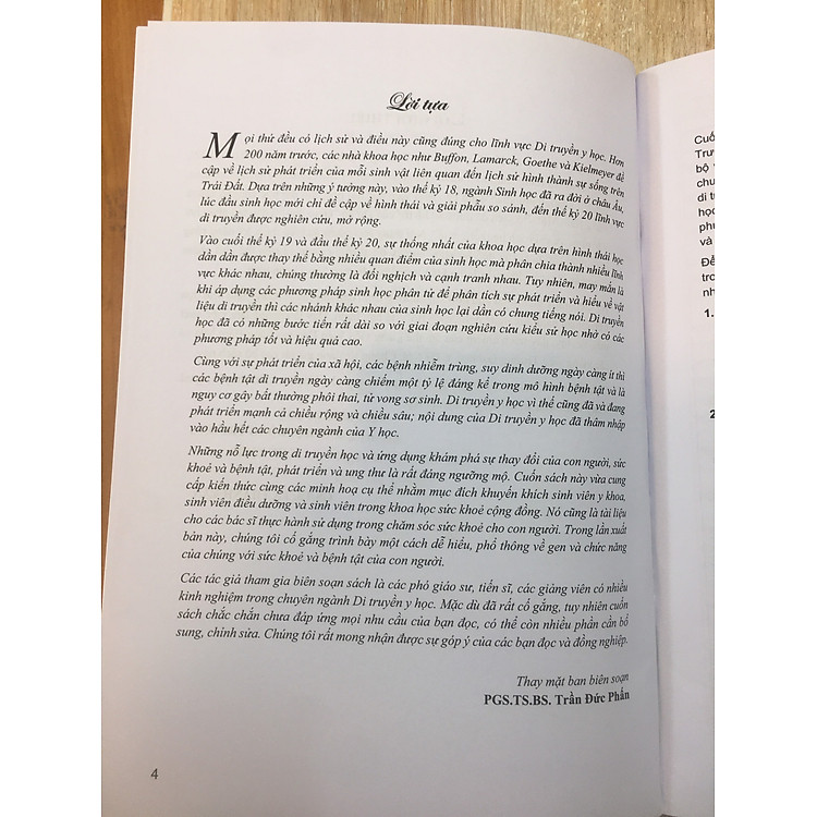 Di Truyền Y Học - Dùng Cho Đào Tạo Bác Sĩ Y Khoa - Ảnh 4