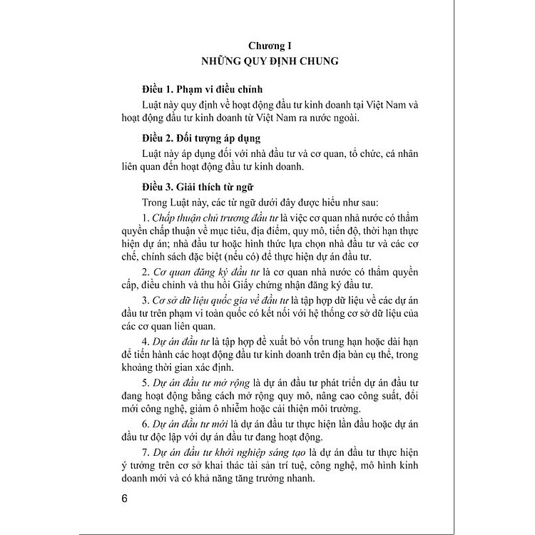 Luật Đầu Tư Năm 2020 (Sửa đổi, bổ sung năm 2020, 2022, 2023, 2024) - Ảnh 2