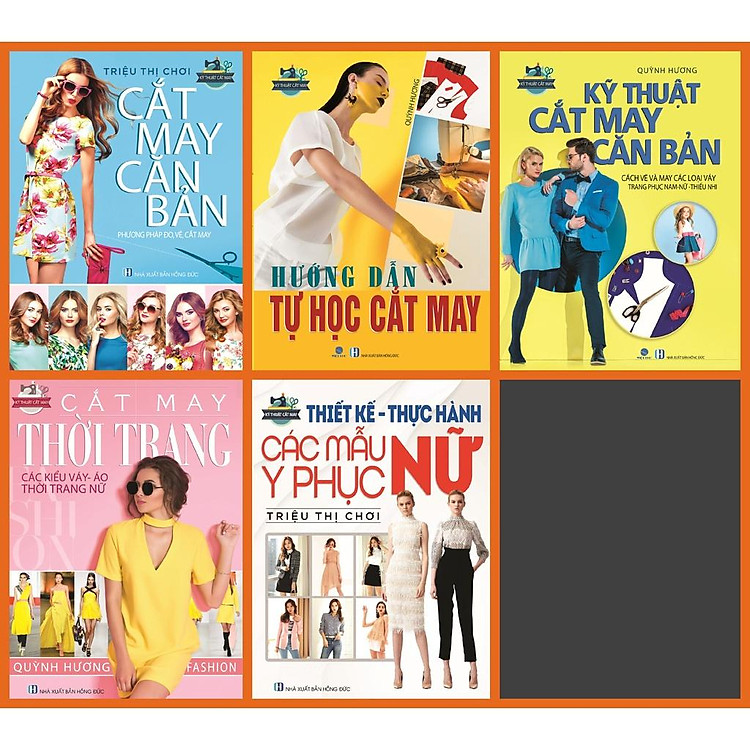 Combo 5 Cuốn Cắt May Cho Người Bắt Đầu Tự Học Đến Nâng Cao - Ảnh 2