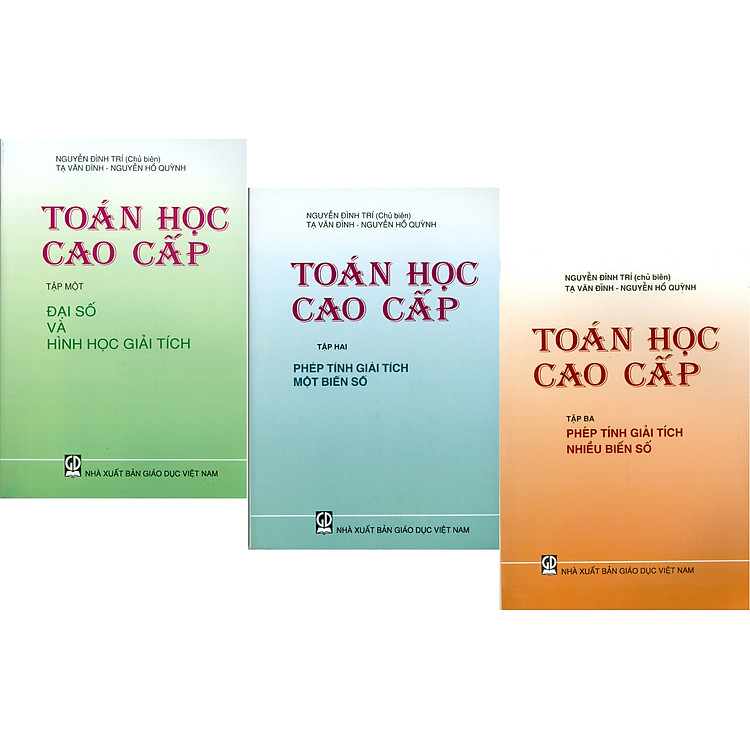 Toán Học Cao Cấp: Tập 1 – Đại Số Và Hình Học Giải Tích