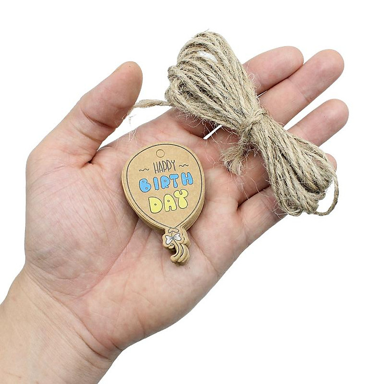 Dây Treo Trang Trí Kraft - Happy Birthday - Ảnh 6