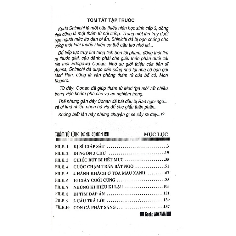 Thám Tử Lừng Danh Conan - Tập 4 (Tái Bản 2023) - Ảnh 3