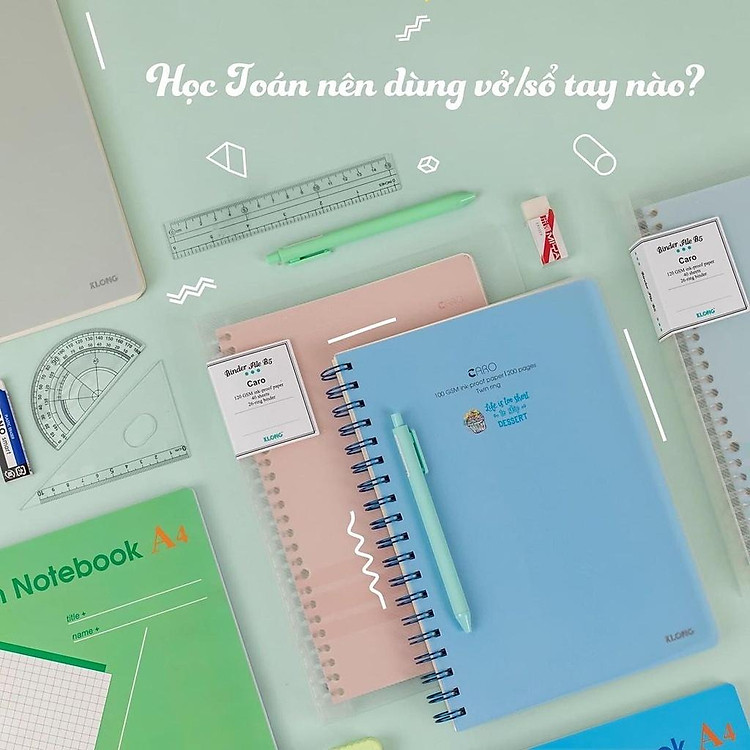 Vở Lò Xo Kép Caro B5 (200 trang) - Ảnh 4