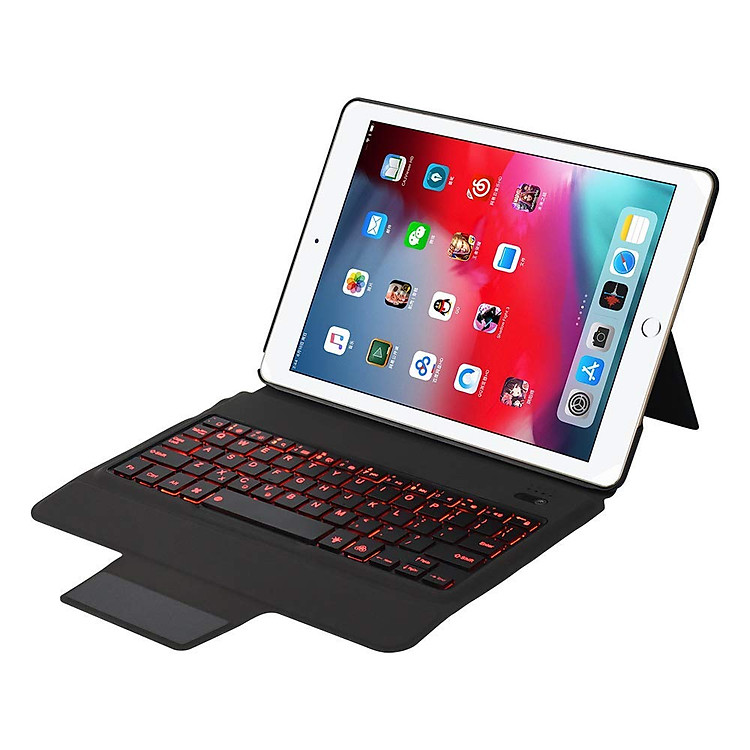Bàn phím bluetooth F13 có đèn led 7 màu dành cho ipad Air 3(2019), ipad Pro 10.5 và Pro 11 inch