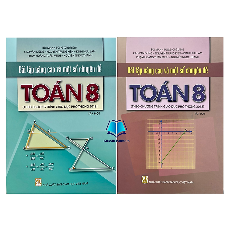 Combo Bài Tập Nâng Cao Và Một Số Chuyên Đề Toán Lớp 8