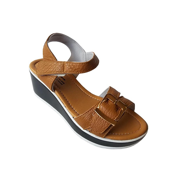 Sandal Xuồng Nữ BIGGBEN Da Bò Thật SDX02