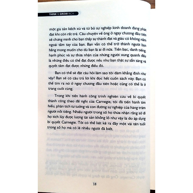 Nghĩ Giàu Và Làm Giàu - Napoleon Hill - Ảnh 2