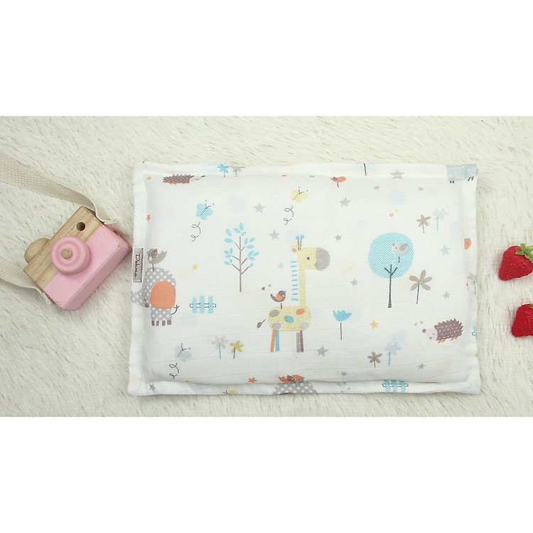 Mua tại Lazada: Gối sơ sinh xô cho bé - Dokma Chính hãng, giá tốt