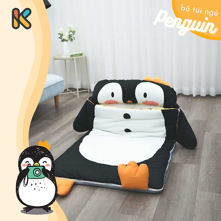 Tham Khảo tại ConCung: Bộ Túi Ngủ Em Bé Penguin , nhận ngay nhiều Ưu đãi