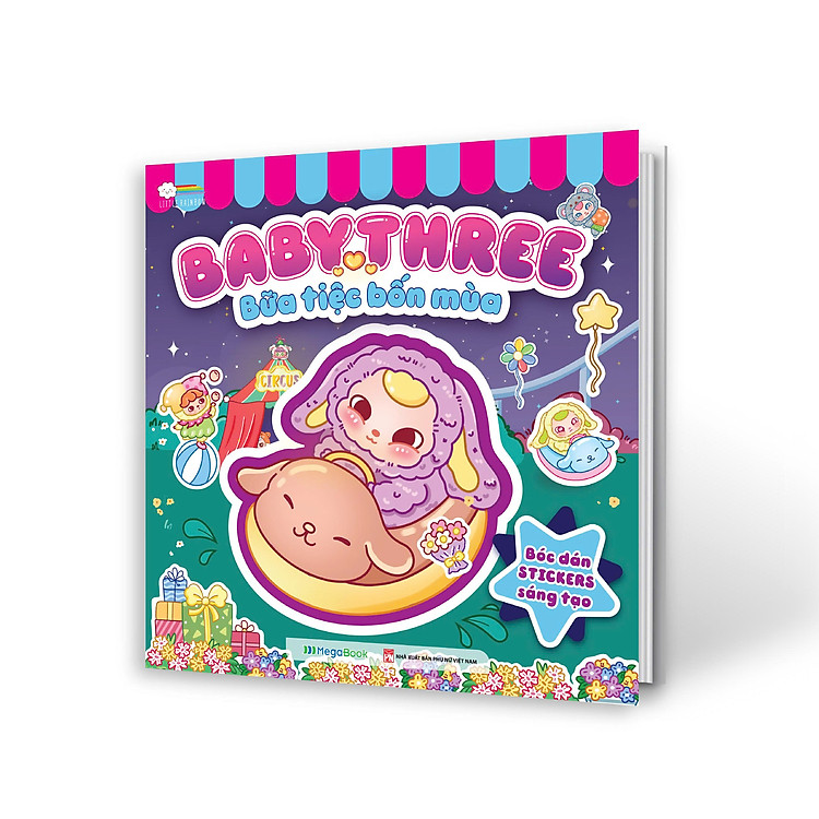 Bóc Dán Sticker Sáng Tạo Baby Three – Bữa Tiệc Bốn Mùa
