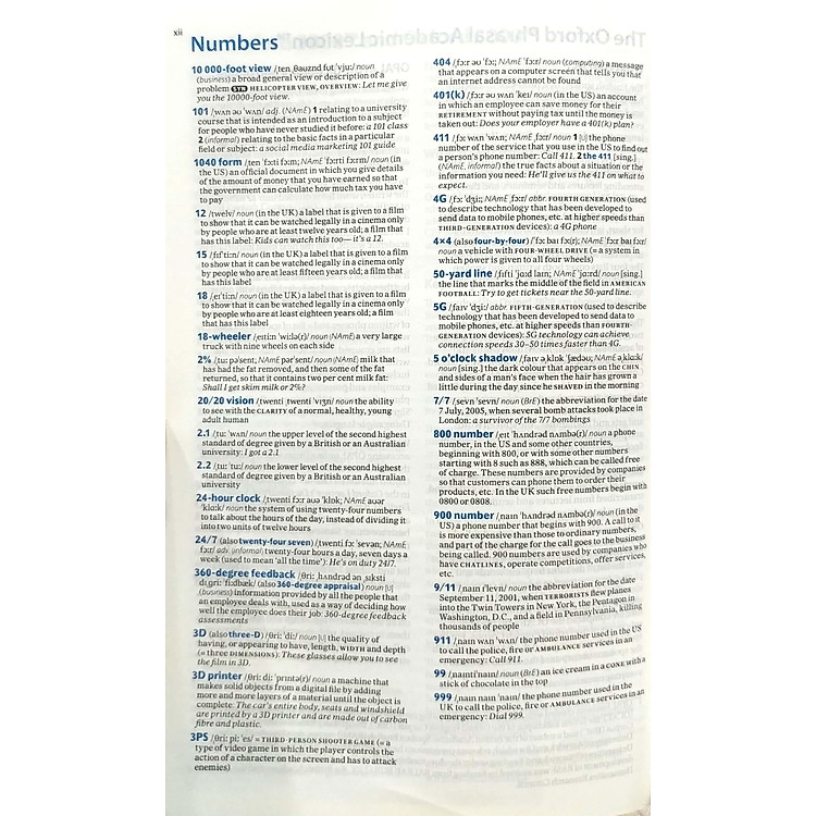 Oxford Advanced Learner's Dictionary (10th Edition) - Ảnh 6