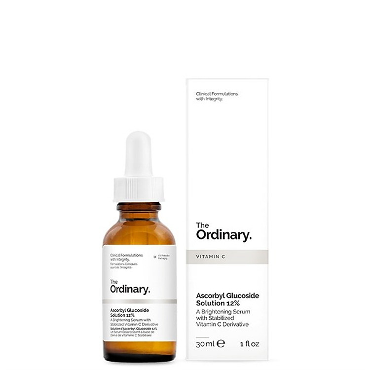 Tinh chất làm mờ thâm mụn mạnh The Ordinary Ascorbyl Glucoside Solution 12%