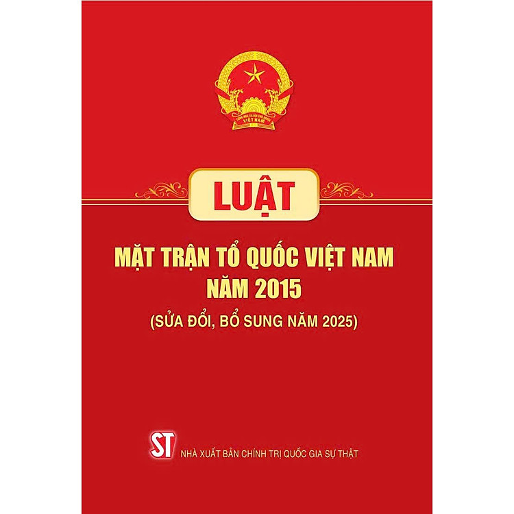 Luật Mặt trận Tổ quốc Việt Nam – Sửa đổi, bổ sung năm 2025