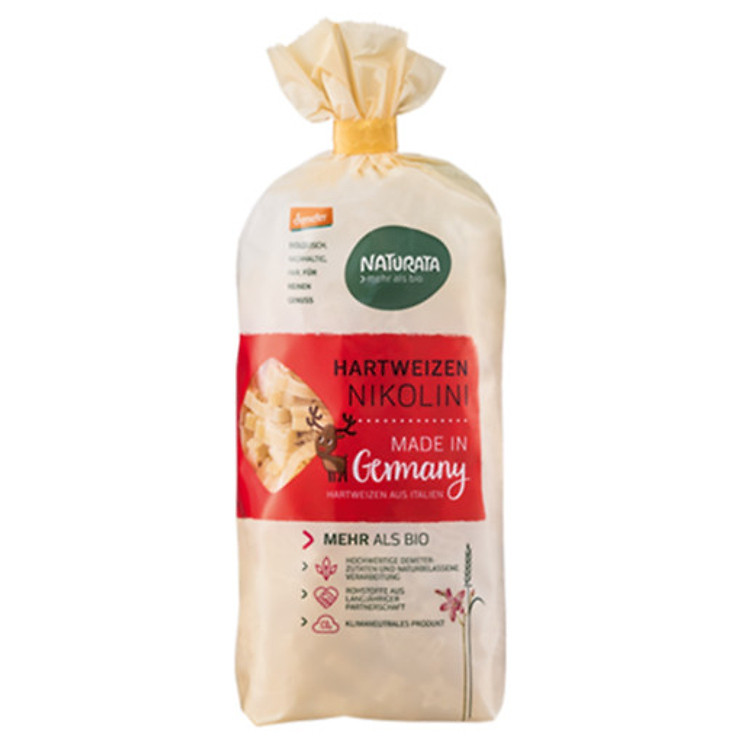 Nui Nikolini hữu cơ hình cây thông 250g - Naturata