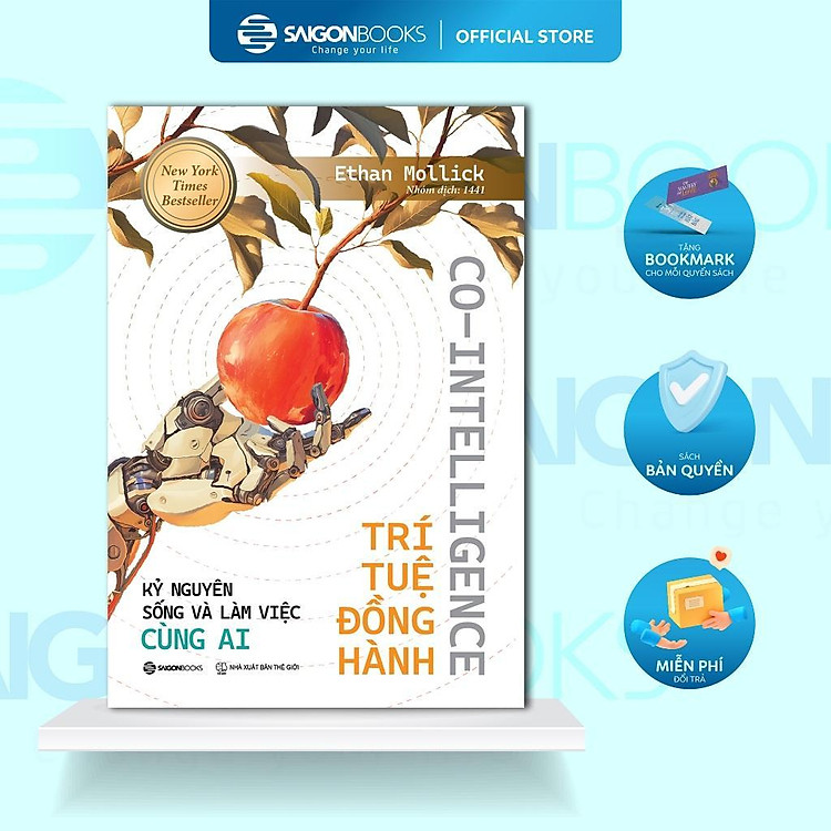 Mua tại Newshop: CO - Intelligence - Trí Tuệ Đồng Hành - Kỉ Nguyên Sống Và Làm Việc Cùng AI