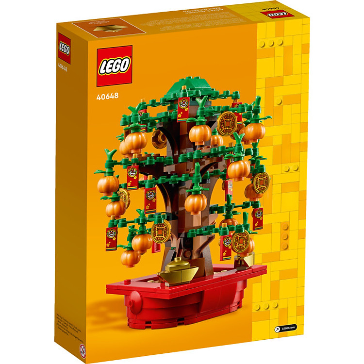 LEGO 40648 - Cây Kim Tiền 336 chi tiết Chính hãng Tiết kiệm - Hình ảnh 3
