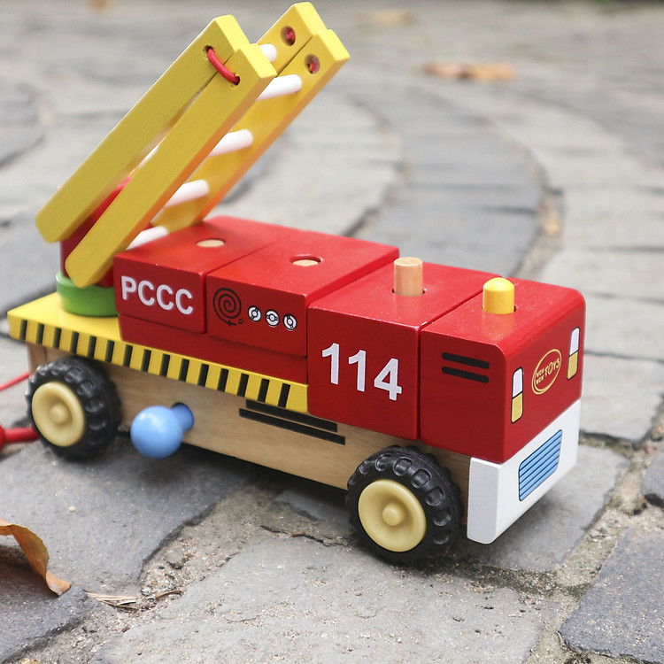 Xe thang lắp ráp Winwintoys Chính hãng Giá tốt - Hình ảnh 4