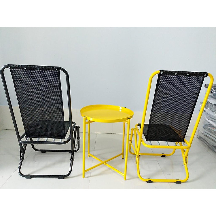 Ghế xếp lưới cao ( Khung thép )- dày nặng 2,4kg