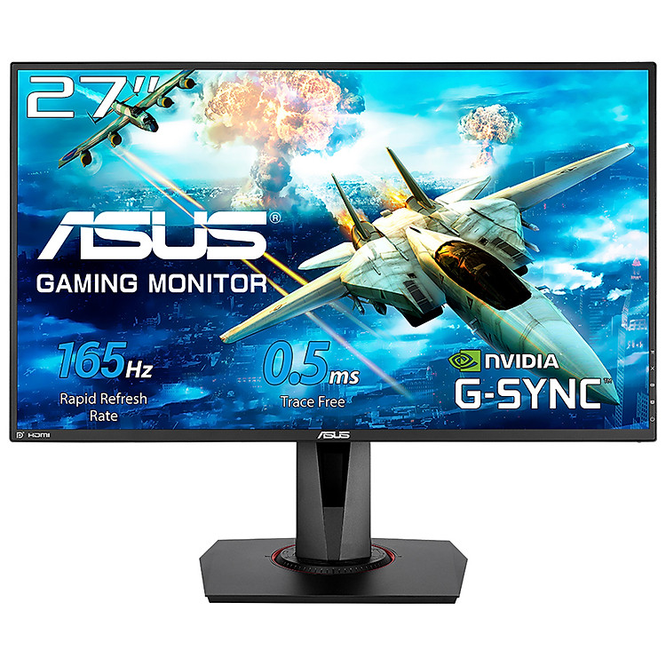 Màn Hình Gaming Asus VG278QR 27 Inch Full HD (1920 x 1080) 0.5ms 165Hz G-Sync TN Stereo RMS 2W x 2 - Hàng Chính Hãng