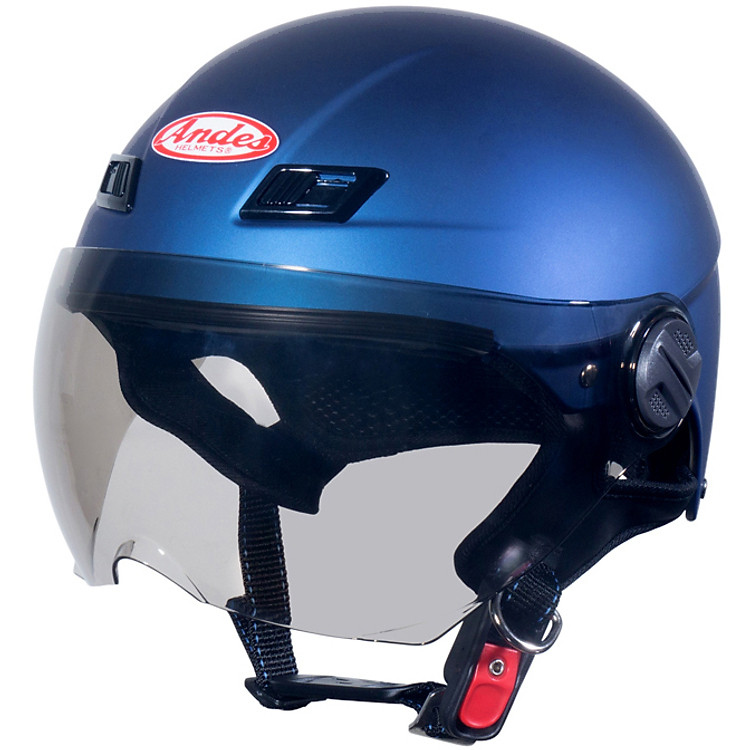 Mũ Bảo Hiểm Andes Nửa Đầu Có Kính 3S109KM Nhám