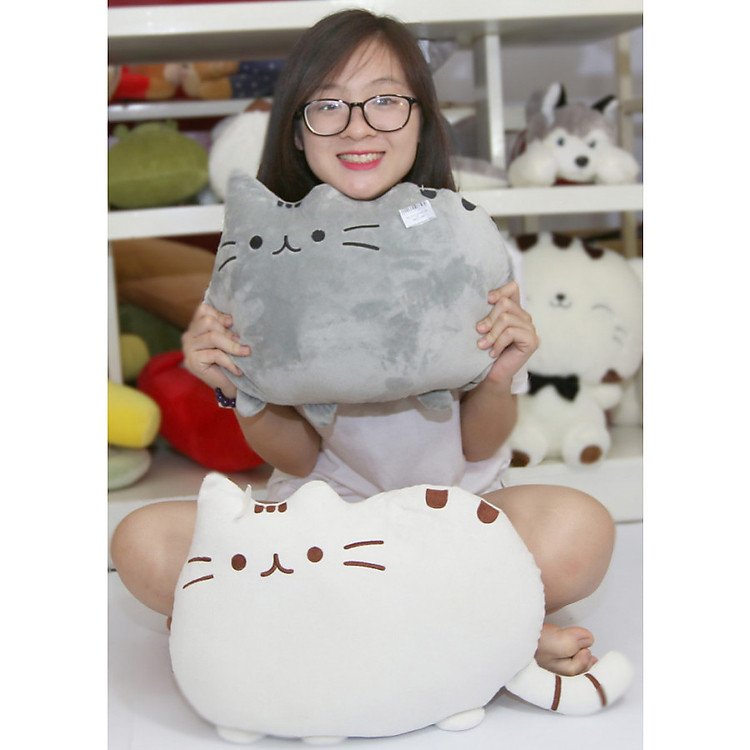 Mèo pusheen nhồi bông