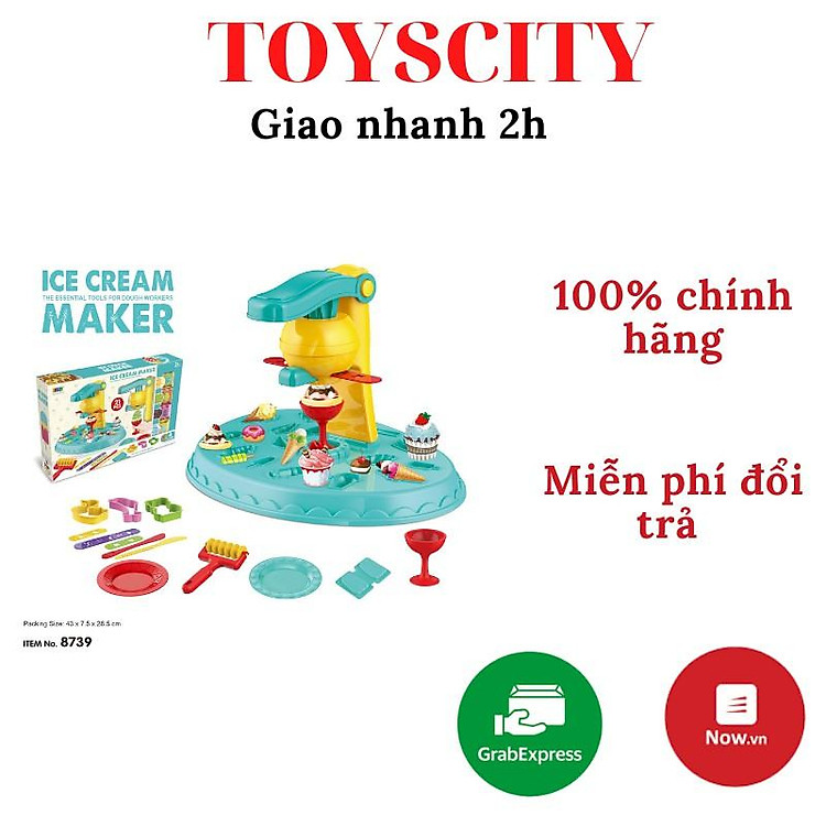 Đồ chơi làm kem 21 chi tiết BOWA Chính hãng Giá tốt - Hình ảnh 2