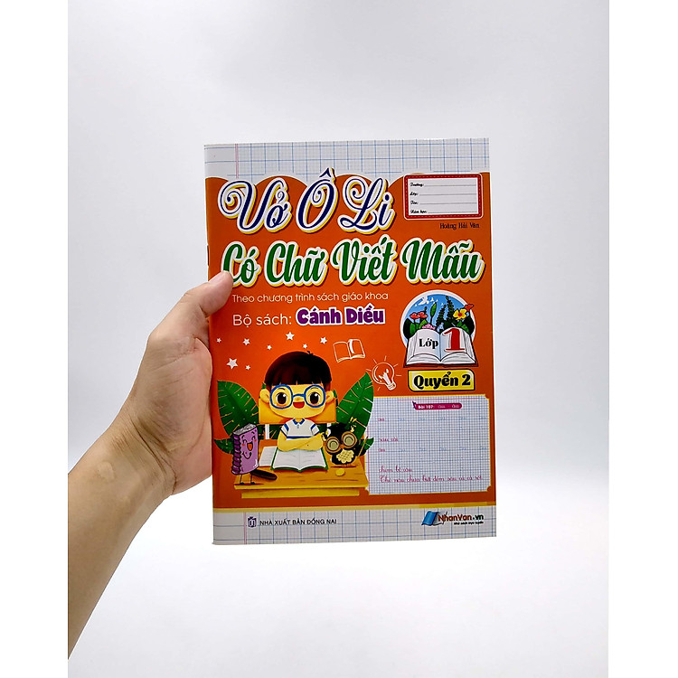 Vở Ô Li Có Chữ Viết Mẫu 1 - Quyển 2 - Ảnh 2