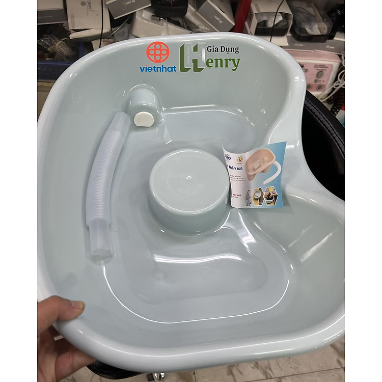 Chậu gội đầu tại giường Nhựa Việt Nhật Chính hãng Ưu đãi - Hình ảnh 4