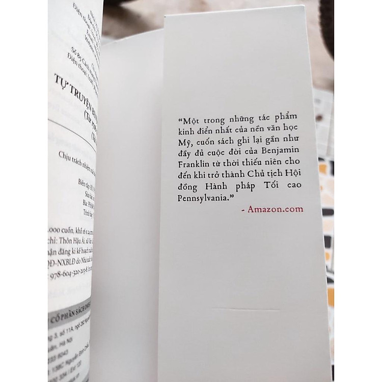 Tự truyện Benjamin Franklin - Ảnh 6