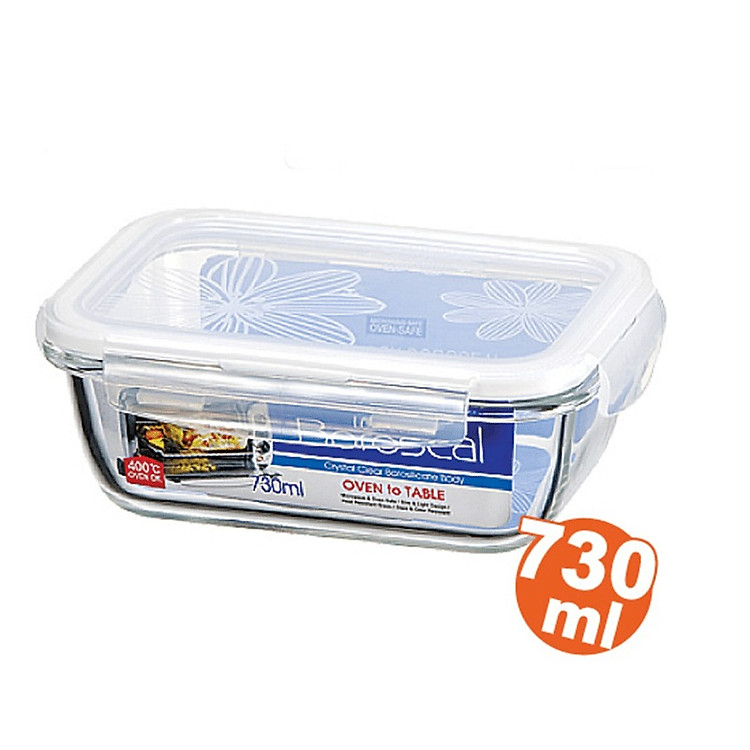 Hộp thủy tinh đựng thức ăn 160ml LocknLock LLG413, Hàng chính hãng, nắp đậy kín, dùng được lò vi sóng - JoyMall