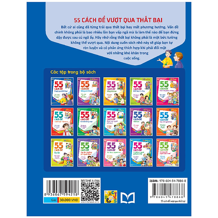 Tủ Sách Kỹ Năng Sống Dành Cho Học Sinh - 55 Cách Để Vượt Qua Thất Bại - Ảnh 4