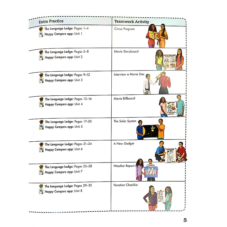 Happy Campers Level 6 Student's Book - Ảnh 7