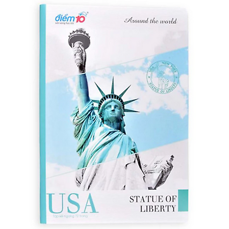 Tập Học Sinh Điểm 10 72Tr Đl70 Kẻ Ngang (Giao mẫu ngẫu nhiên) - Ảnh 2