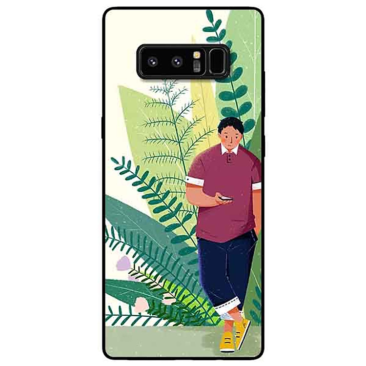 Ốp lưng in cho Samsung Note 8 Mẫu Lướt ĐT