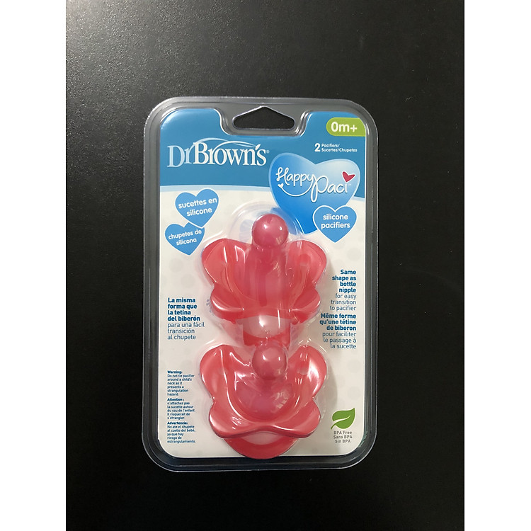 Set 2 ty ngậm Dr Brown's silicone Giá rẻ - Hình ảnh 5