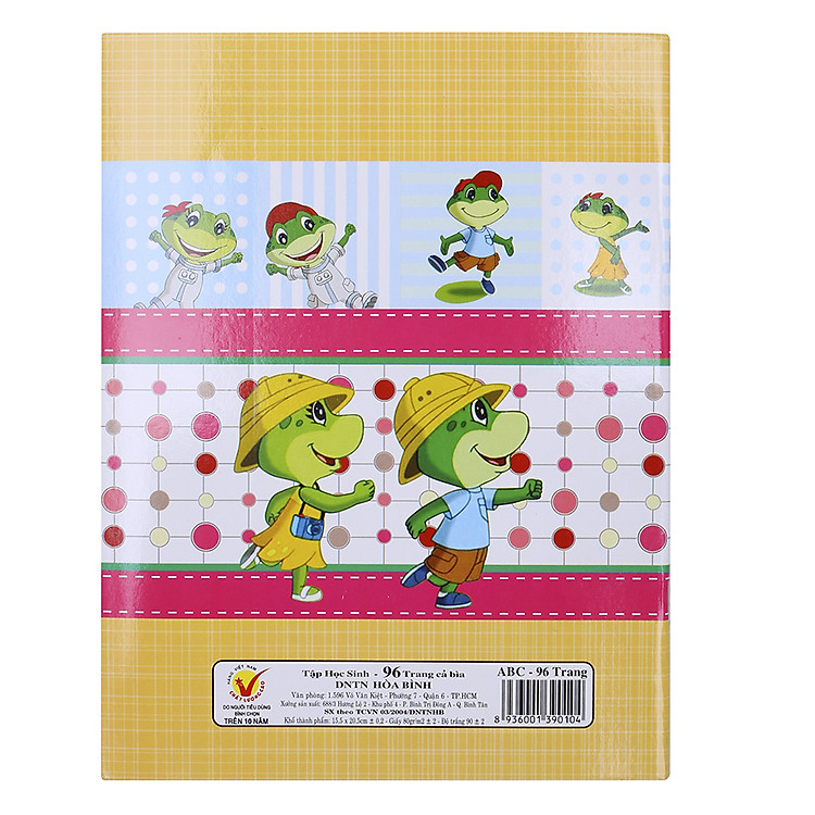 Tập ABC 4 Ô Ly Hòa Bình (96 trang) (10 quyển) - Ảnh 5