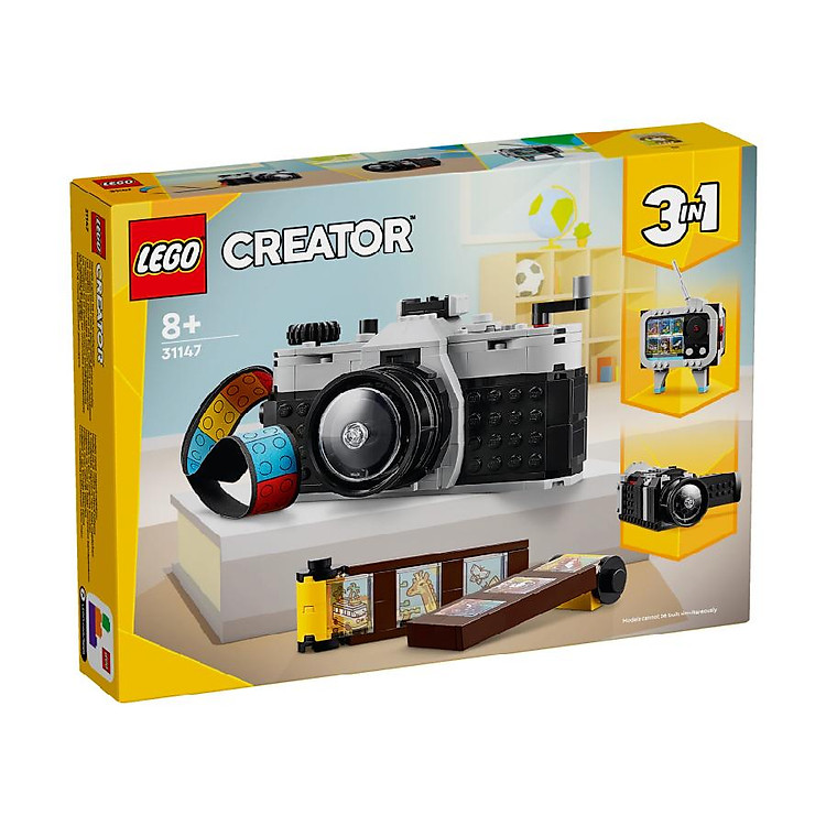 Mua tại Tiki: Đồ Chơi Lắp Ráp Máy Ảnh Retro LEGO Chính hãng Giá rẻ