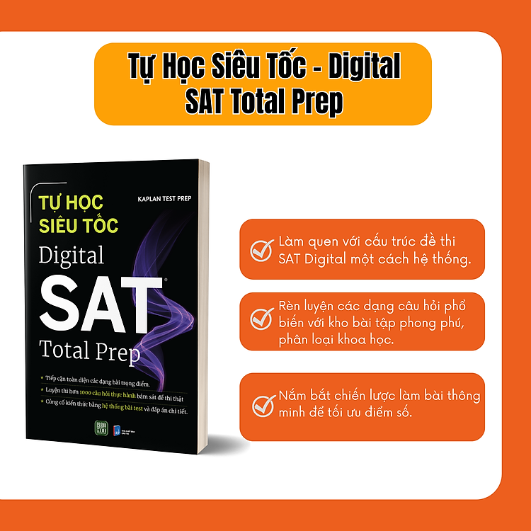 Tự Học Siêu Tốc – Digital SAT Total Prep - Ảnh 3