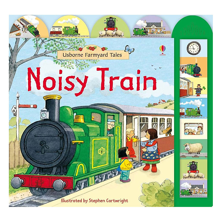 Sách Usborne FYT: Noisy Train