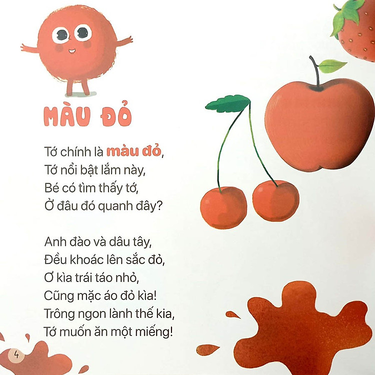 Thơ Hay Cho Bé - Học Về Màu Sắc - Ảnh 6