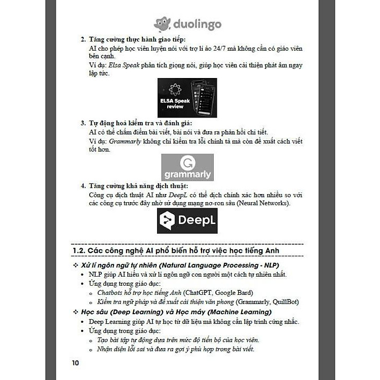 Ứng Dụng Trí Tuệ Nhân Tạo (AI) Trong Dạy Và Học Môn Tiếng Anh - Ảnh 7