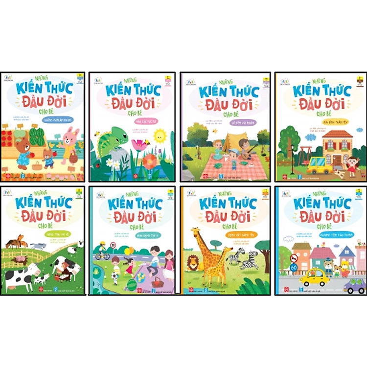 Combo (8 tập): Những kiến thức đầu đời cho bé